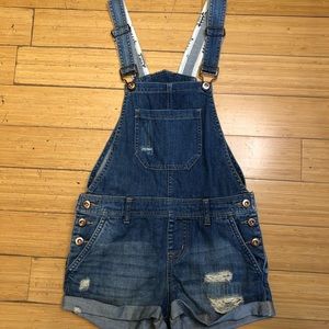 Cute Forever 21 Denim Overalls